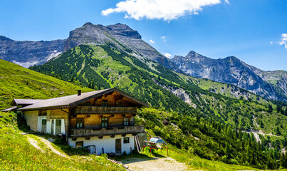 Obraz premium landscape at the european alps