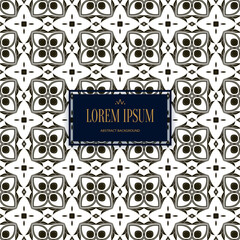 Vector seamless pattern. Modern texture. Repeating abstract background.