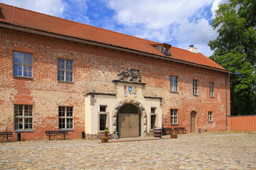 The old castle Storkow in federal state Brandenburg,  Germany