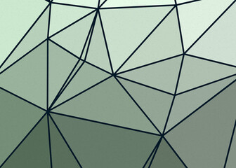 Celadon color Abstract color Low-Polygones Generative Art background illustration