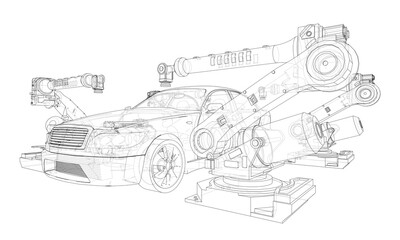 Assembly of motor vehicle