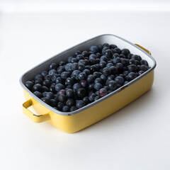 採りたてのブルーベリー