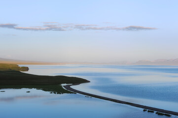 Song Kol Lake, Naryn province, Kyrgyzstan, Central Asia
