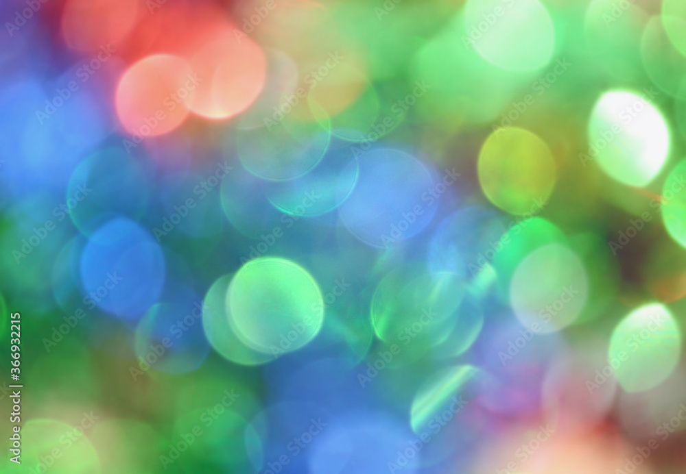 Poster abstract colorful bokeh background