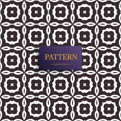 Geometric ornamental vector pattern. Seamless design.