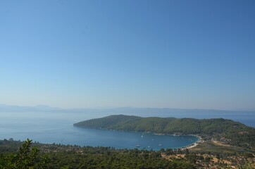 Fototapeta premium Beautiful view of Akbük Bay