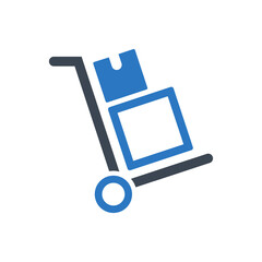 Delivery Trolley Icon