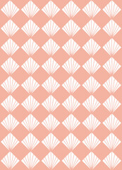 北欧風のシームレスパターン（ジオメトリック）