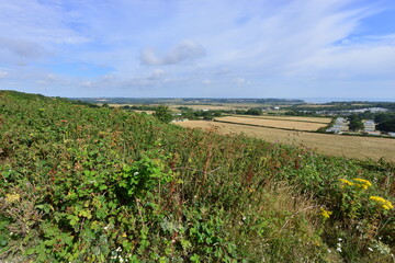 Fototapeta premium Bembridge down on the isle of Wight