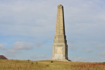 Yarborough Monument at Bembridge down on the isle of Wight