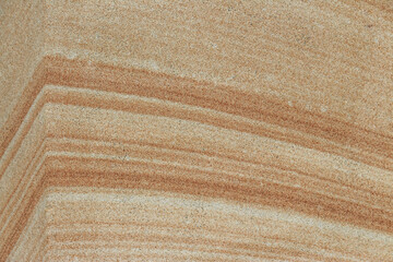 Smooth Sydney sandstone with grain and texture. Lamination
