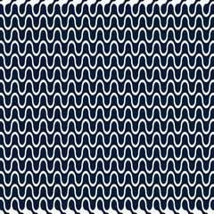 Zigzag pattern, seamless vector background in vintage style.