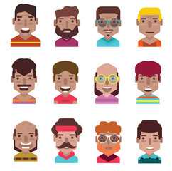 Collection of avatars ( 324 Man and woman Characters )