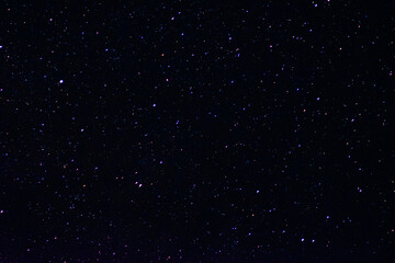 Space background on the desktop, screensaver. Night starry sky of the Northern hemisphere. Various cosmic bodies and constellations. The stars are like small bright lights.