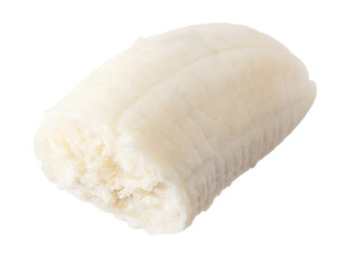 Ripe banana isolated on a white