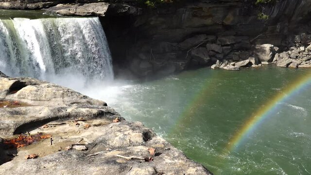Cumberland Falls State Park In Kentucky
