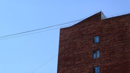 
Elements and details of the facade of buildings in Russia