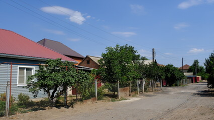 
Elements and details of the facade of buildings in Russia