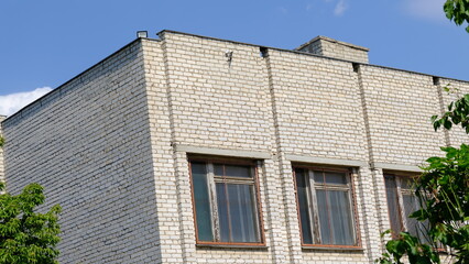 
Elements and details of the facade of buildings in Russia