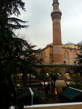 historical touristic places mosque palace building photo image background istanbul