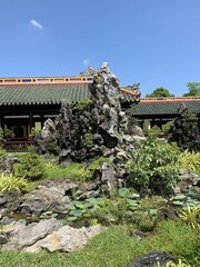 Jardin de la Cité impériale à Hué, Vietnam