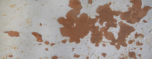 Abstract metal rust background. Headline.