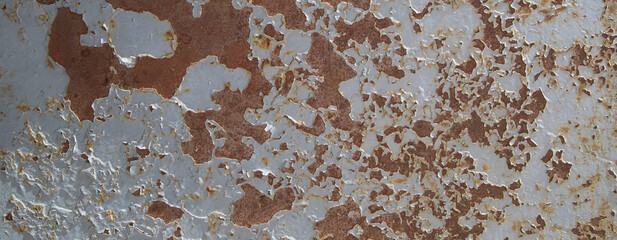 Abstract metal rust background. Headline.