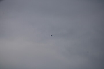 airplane in the sky