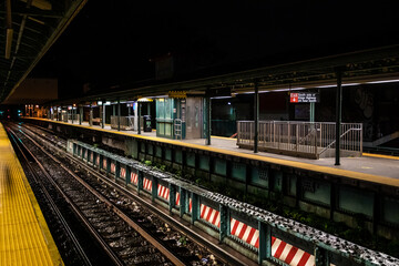 New York city train station