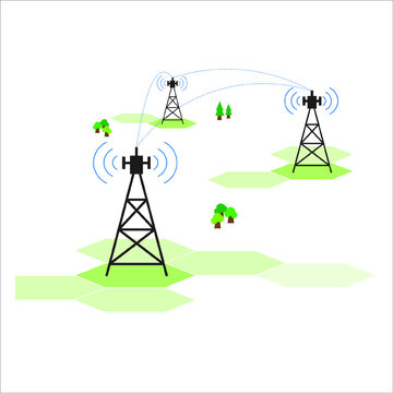 Antenna communication and signal distribution for data transmission.