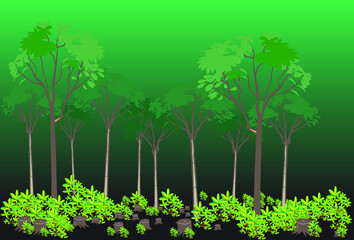 save tree save forest concept,deforestation background.
