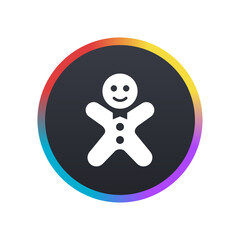 Gingerbread -  Push Button