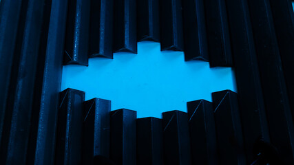 abstract blue background with stars