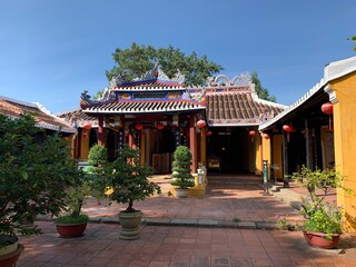 Naklejka premium Temple à Hoi An, Vietnam