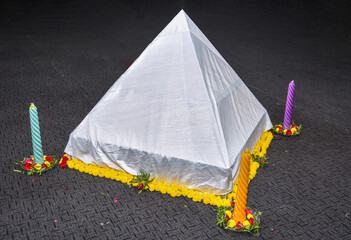 Spiritual Pyramid - Galaxy thing  © Kishan