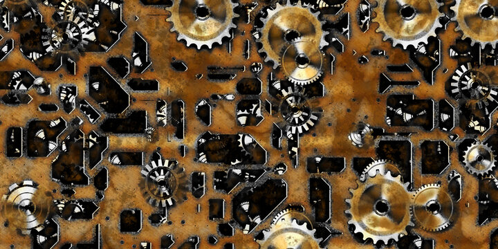 Verschmutztes Uhrwerk 02