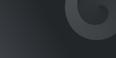 Futuristic circle pattern presentation background. Black abstract background with modern corporate concept