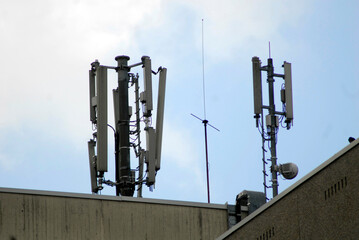 cellular network or mobile network antennas