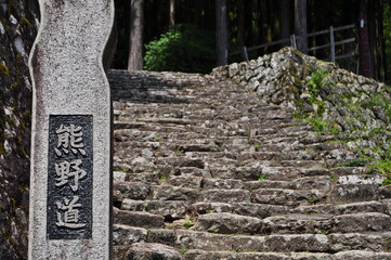 熊野古道中辺路かけぬけ道入口
