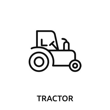 tractor icon vector. agriculture tractor icon vector symbol illustration. Modern simple vector icon for your design. agriculture tractor icon vector	