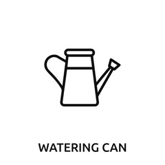 watering can icon vector. watering can sign symbol for modern design.