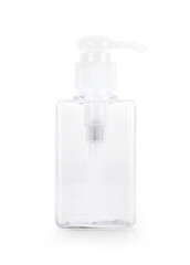 Nozzle bottle isolated on white background.