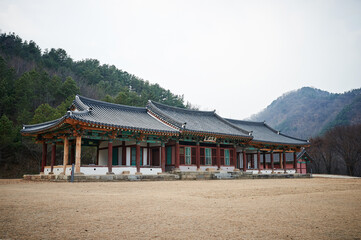 Munui Cultural Heritage Complex in Cheongju-si, South Korea.
