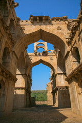 Obraz premium Koshak Mahal medieval palace, Chanderi, Madhya Pradesh, India.