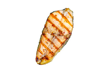 fried salmon grilled with vegetables salad tomato food background top view copy space eating healthy keto or paleo diet pescetarian