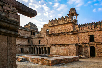 Fototapeta premium Chanderi Fort (Kirti Durg), Chanderi, Madhya Pradesh, India.
