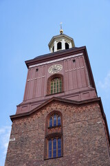 Fototapeta na wymiar Kirchturm von St. Nikolai (Spandau)