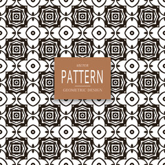 Seamless vector pattern. Background pattern in geometric ornamental style.