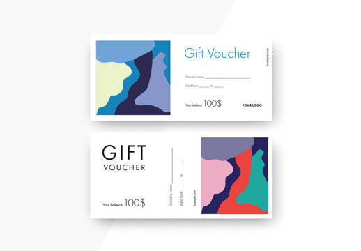 Abstract Gift Voucher