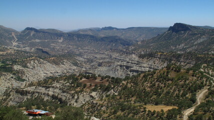 view from the mountain
